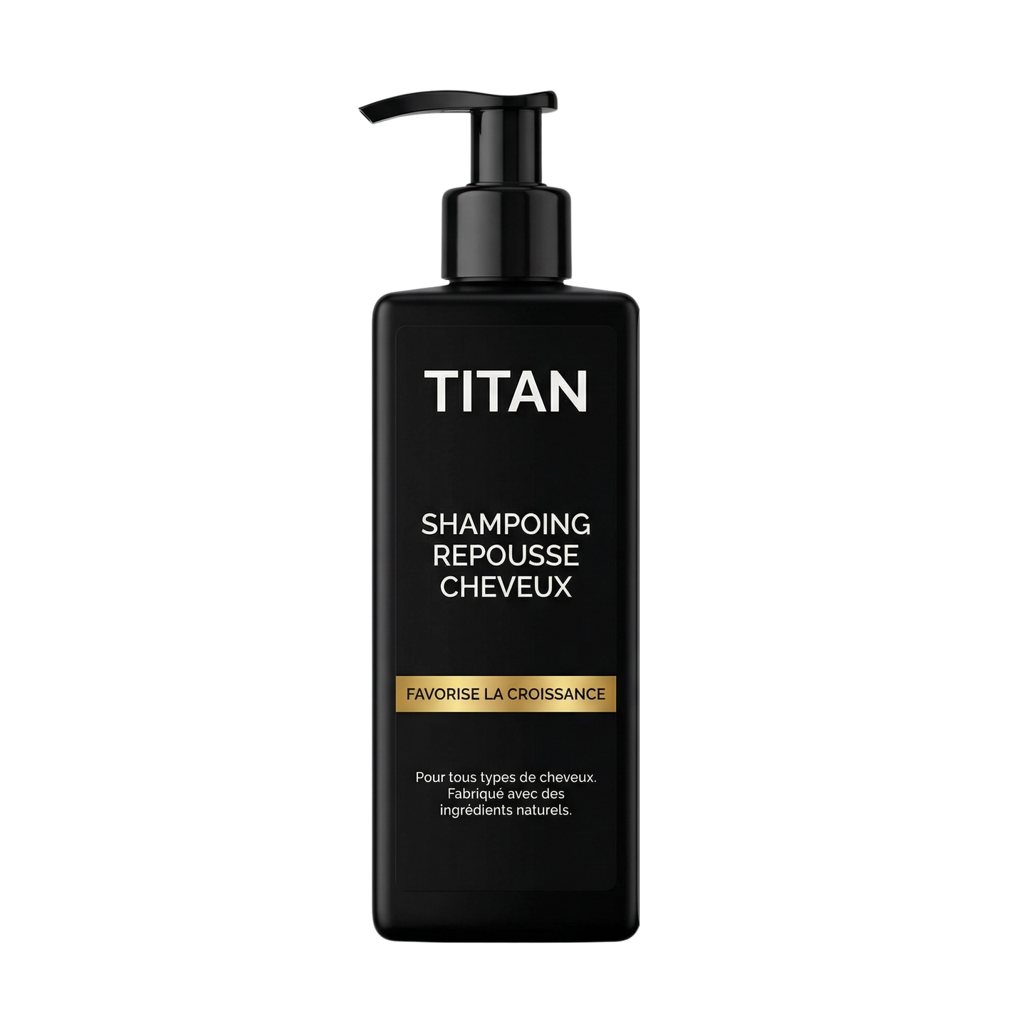 TITAN™ Shampooing Activateur de Repousse — Stimule la Repousse et la Densité avec Seulement 4 Lavages par Semaine*
