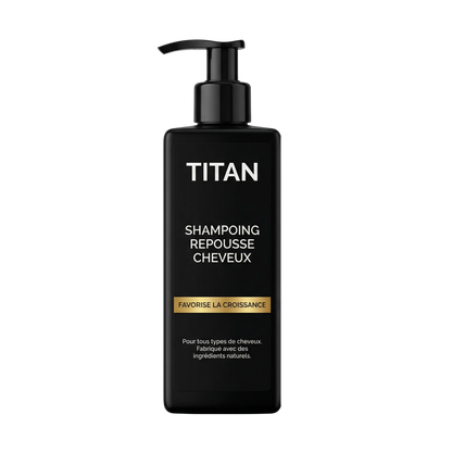 TITAN™ Shampooing Activateur de Repousse — Stimule la Repousse et la Densité avec Seulement 4 Lavages par Semaine*